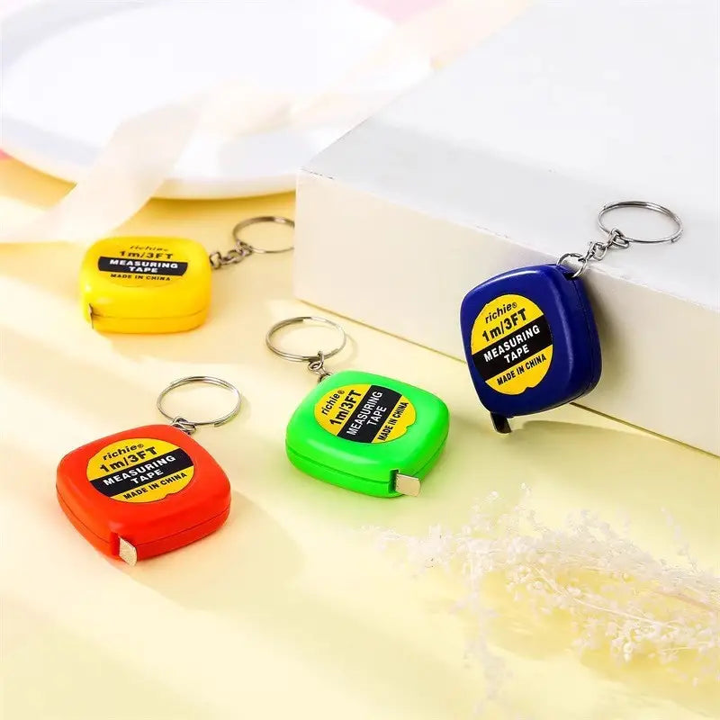 1M Mini Measuring Tape with Key Buckle