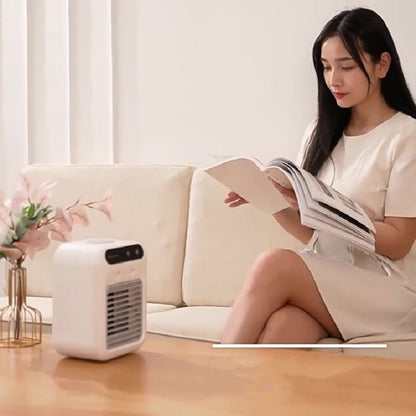 Portable Air Conditioner & Cooler Fan for Home, Office and Car