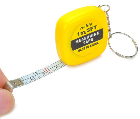 1M Mini Measuring Tape with Key Buckle