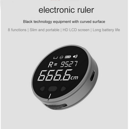 High-Precision Digital Measuring Ruler with LCD Display