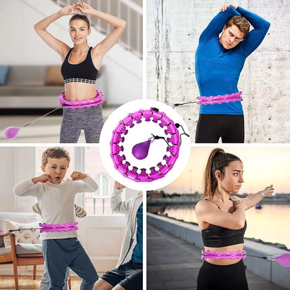 Ultimate Fitness Ring: The No-Fall Waist Shaper for All Ages